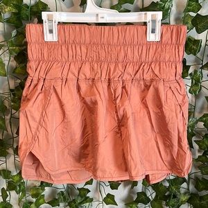 Free people way home shorts light orange